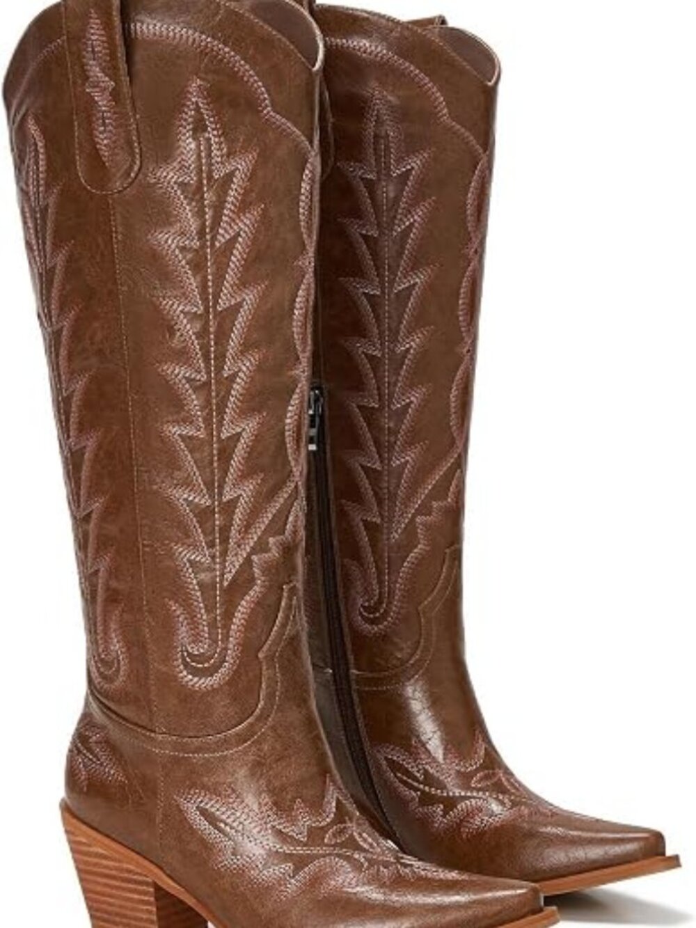 Women’s Brown Cowboy Boots Size 11